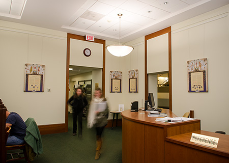 Monmouth University history panels